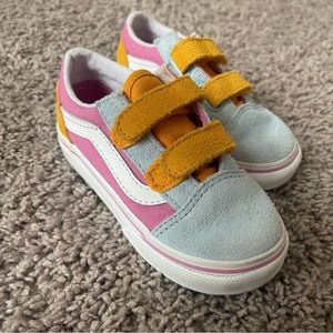 Vans Old School Preschool Skate toddler shoes size 7.5
